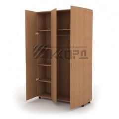 Шкаф комбинированный для одежды ШГ 84.3 (1200*620*1800) в Лабытнанги - labytnangi.mebel24.online | фото 1