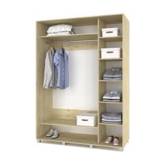 РОЛАНД Шкаф-купе с зеркалом Ирландский дуб (600*1600) Р662 в Лабытнанги - labytnangi.mebel24.online | фото 2