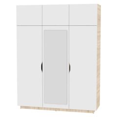 Шкаф с зеркалом "Аврора (H29_M)" в Лабытнанги - labytnangi.mebel24.online | фото 3