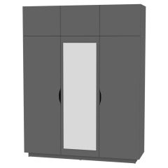 Шкаф с зеркалом "Аврора (H29_M)" в Лабытнанги - labytnangi.mebel24.online | фото 20