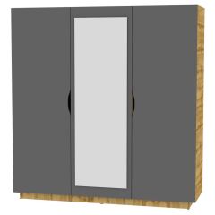 Шкаф с зеркалом "Аврора (H30_M)" в Лабытнанги - labytnangi.mebel24.online | фото 19