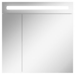 Шкаф-зеркало Аврора 70 с подсветкой LED Домино (DV8007HZ) в Лабытнанги - labytnangi.mebel24.online | фото 4