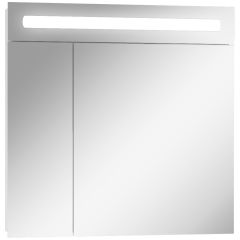 Шкаф-зеркало Аврора 70 с подсветкой LED Домино (DV8007HZ) в Лабытнанги - labytnangi.mebel24.online | фото 1