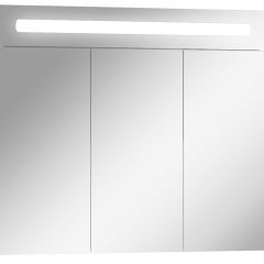 Шкаф-зеркало Аврора 80 с подсветкой LED Домино (DV8009HZ) в Лабытнанги - labytnangi.mebel24.online | фото