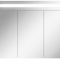 Шкаф-зеркало Аврора 85 с подсветкой LED Домино (DV8010HZ) в Лабытнанги - labytnangi.mebel24.online | фото 4
