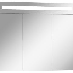 Шкаф-зеркало Аврора 85 с подсветкой LED Домино (DV8010HZ) в Лабытнанги - labytnangi.mebel24.online | фото
