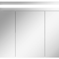 Шкаф-зеркало Аврора 90 с подсветкой LED Домино (DV8011HZ) в Лабытнанги - labytnangi.mebel24.online | фото 4