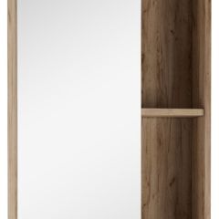 Шкаф-зеркало Craft 50 левый/правый Домино (DCr2212HZ) в Лабытнанги - labytnangi.mebel24.online | фото 1
