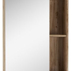 Шкаф-зеркало Craft 60 левый/правый Домино (DCr2203HZ) в Лабытнанги - labytnangi.mebel24.online | фото