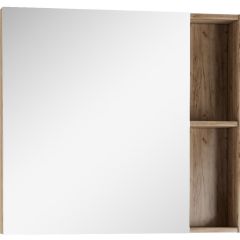 Шкаф-зеркало Craft 80 левый/правый Домино (DCr2204HZ) в Лабытнанги - labytnangi.mebel24.online | фото 1
