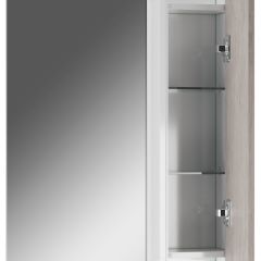 Шкаф-зеркало Uno 60 Дуб серый левый/правый Домино (DU1503HZ) в Лабытнанги - labytnangi.mebel24.online | фото 4