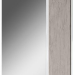 Шкаф-зеркало Uno 60 Дуб серый левый/правый Домино (DU1503HZ) в Лабытнанги - labytnangi.mebel24.online | фото 5