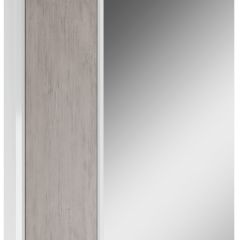 Шкаф-зеркало Uno 60 Дуб серый левый/правый Домино (DU1503HZ) в Лабытнанги - labytnangi.mebel24.online | фото 2