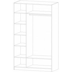 ДИАНА Шкаф 3-х створчатый в Лабытнанги - labytnangi.mebel24.online | фото 2