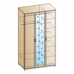 Спальня Мелисса композиция 3 (Ясень Асахи) в Лабытнанги - labytnangi.mebel24.online | фото 4