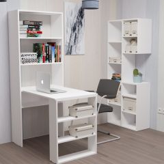 Стеллаж Элемент-2 (белый) в Лабытнанги - labytnangi.mebel24.online | фото 4