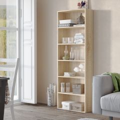 Стеллаж Лофт (Дуб сонома) в Лабытнанги - labytnangi.mebel24.online | фото