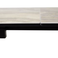 Стол IVAR 180 MARBLES KL-80 Серый мрамор, итальянская керамика, ®DISAUR в Лабытнанги - labytnangi.mebel24.online | фото 2
