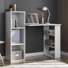 Стол компьютерный СТК 1 (Белый) в Лабытнанги - labytnangi.mebel24.online | фото