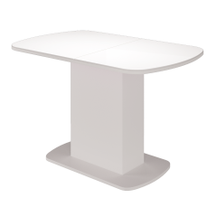 Стол обеденный Соренто 2 раздвижной (Белый) в Лабытнанги - labytnangi.mebel24.online | фото 2