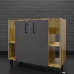 Тумба под умывальник "Фостер 100" Craft без ящика Домино (DCr2205T) в Лабытнанги - labytnangi.mebel24.online | фото 6