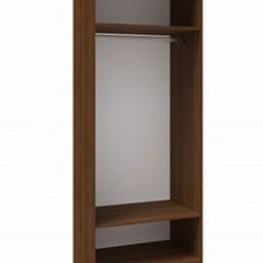 ВЕСТА ВГШ-1 Шкаф платяной МДФ Орех Донской в Лабытнанги - labytnangi.mebel24.online | фото 2