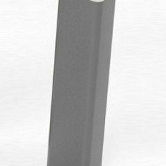 Торцевая заглушка для цоколя h150 мм Цвет Алюминий (Алюминий, Белый, Черный, Сонома) в Лабытнанги - labytnangi.mebel24.online | фото 1