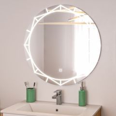 Зеркало Алжир 700 с подсветкой Домино (GL7033Z) в Лабытнанги - labytnangi.mebel24.online | фото 3