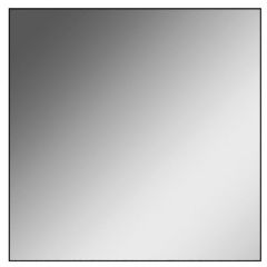 Зеркало Corsica 600х600 black без подсветки Sansa (SB1064Z) в Лабытнанги - labytnangi.mebel24.online | фото 1