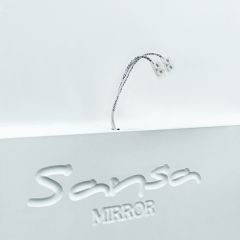 Зеркало Gia 75 white с подсветкой Sansa (SGa1044Z) в Лабытнанги - labytnangi.mebel24.online | фото 5