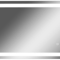 Зеркало Прага 800х550 с подсветкой Домино (GL7021Z) в Лабытнанги - labytnangi.mebel24.online | фото 1