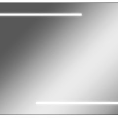 Зеркало Ray 100 black с подсветкой Sansa (SR1035Z) в Лабытнанги - labytnangi.mebel24.online | фото 1