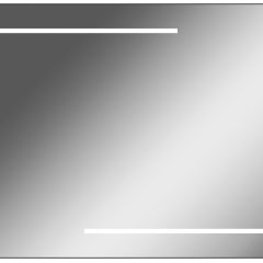 Зеркало Ray 90 black с подсветкой Sansa (SR1036Z) в Лабытнанги - labytnangi.mebel24.online | фото 1