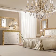 Зеркало Тиффани Premium слоновая кость/золото (ТФ/01(П) в Лабытнанги - labytnangi.mebel24.online | фото 2