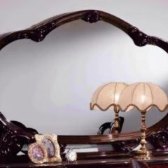 Зеркало в раме (01.350) Роза (могано) в Лабытнанги - labytnangi.mebel24.online | фото