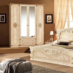 Зеркало в раме (02.150) Рома (беж) в Лабытнанги - labytnangi.mebel24.online | фото 2