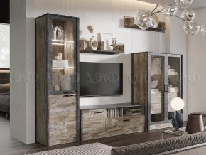 Амели Полка (Дуб Юкон-Бетон темный) в Лабытнанги - labytnangi.mebel24.online | фото 2