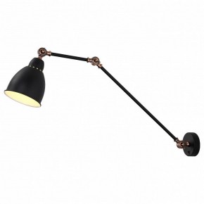 Бра Arte Lamp Braccio A2055AP-1BK в Лабытнанги - labytnangi.mebel24.online | фото