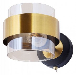 Бра Arte Lamp Carlo A8205AP-1BK в Лабытнанги - labytnangi.mebel24.online | фото