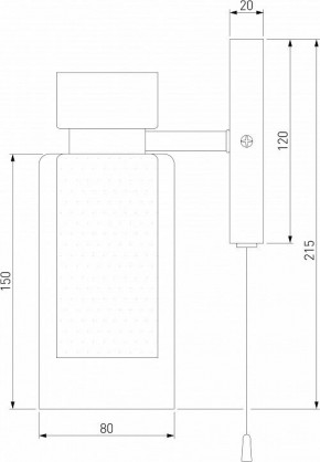 Бра Eurosvet Amado 70115/1 белый в Лабытнанги - labytnangi.mebel24.online | фото 3