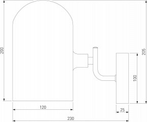 Бра Eurosvet Bambola 60157/1 латунь в Лабытнанги - labytnangi.mebel24.online | фото 4