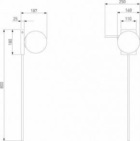 Бра Eurosvet Fredo 40033/1 латунь в Лабытнанги - labytnangi.mebel24.online | фото 3