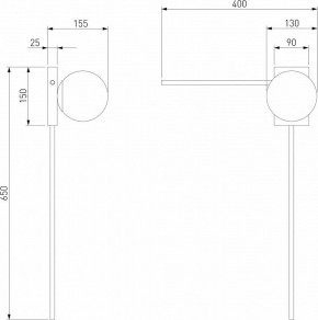 Бра Eurosvet Fredo 40034/1 белый в Лабытнанги - labytnangi.mebel24.online | фото 4