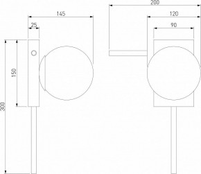 Бра Eurosvet Fredo 40036/1 латунь в Лабытнанги - labytnangi.mebel24.online | фото 4