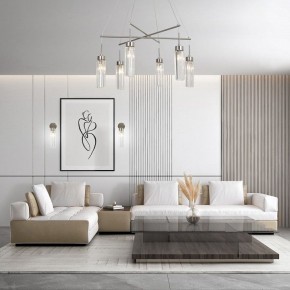 Бра Eurosvet Gilian 60163/1 никель в Лабытнанги - labytnangi.mebel24.online | фото 2