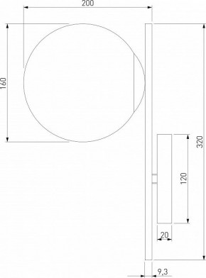 Бра Eurosvet Marbella 60147/1 латунь в Лабытнанги - labytnangi.mebel24.online | фото 2