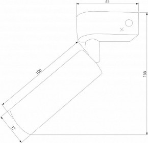 Бра Eurosvet Pitch 20143/1 LED титан в Лабытнанги - labytnangi.mebel24.online | фото 3