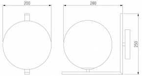 Бра Eurosvet Shape 70131/1 латунь в Лабытнанги - labytnangi.mebel24.online | фото 5
