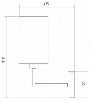 Бра Eurosvet Soffio 60134/1 никель в Лабытнанги - labytnangi.mebel24.online | фото 2