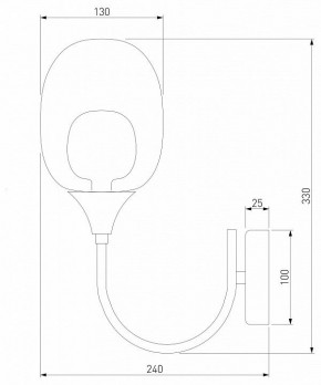 Бра Eurosvet Spritz 70218/1 латунь в Лабытнанги - labytnangi.mebel24.online | фото 4